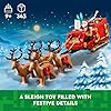 LEGO Santa's Sleigh - Building Toys for Kids, Boys & Girls, Ages 9+ - Indoor Christmas Decorations for Home W/Santa Claus Figurine & Reindeer - Gifts for Boys & Girls - 40499 #2