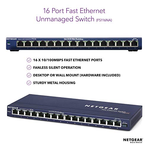 Netgear Fs116Na - Discontinued By Manufacturer #TOP1