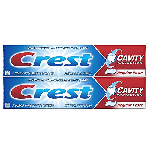 Crest Cavity Protection Regular Toothpaste 8.2 oz (232g) - Pack of 2