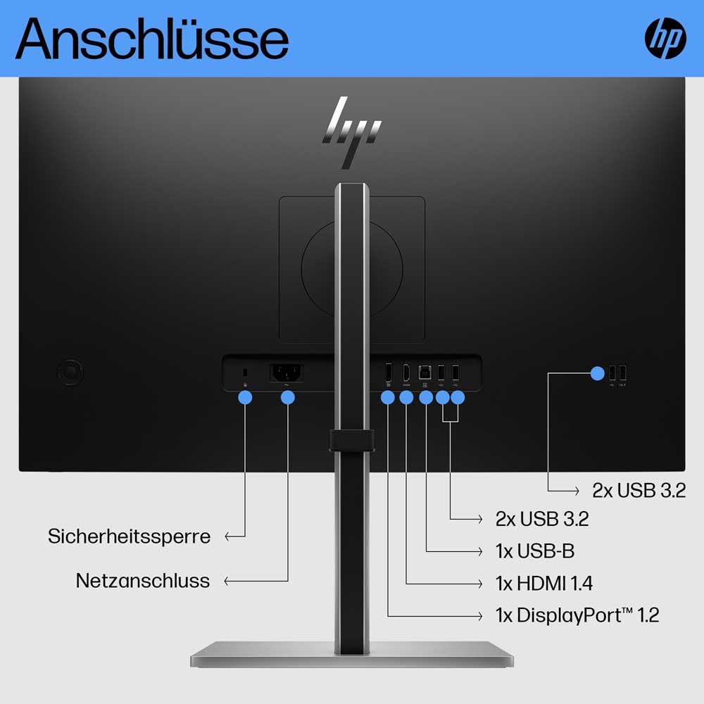 Amazon.com: HP E27 G5 IPS FHD 1920x1080 DP/HDMI 250cd - Flat