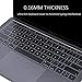 ProElife Keyboard Cover for 2019-2018 MacBook Air 13'' with Touch ID Retina Display (A1932) Accessories Ultra Thin Keyboard Protector, NOT FIT Mac Air 2021-2020 (Transparent Clear)