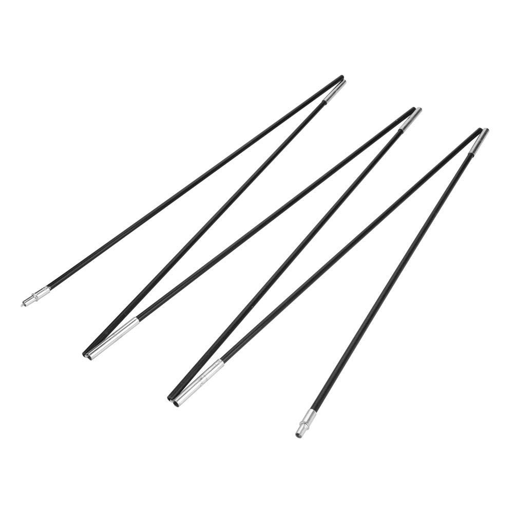 Kit de rechange pour poteaux de tente, tiges de tente en fibre de verre, accessoires pour 1 à 2 personnes de 1 à 2 personnes, kit de cadres d'auvent, 330 cm de long