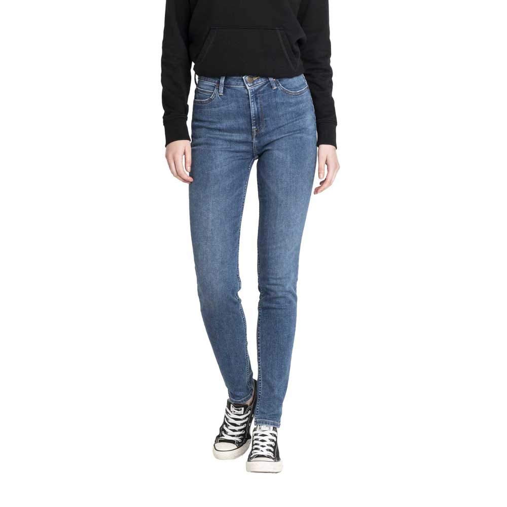 Lee Womens SCARLETT HIGH Jeans, Mid Copan, 26W / 31L