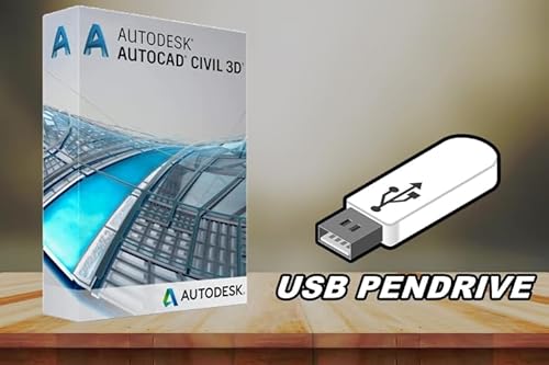 Software AutoCAD Civil 3D 2022 - Lifetime License - USB Card