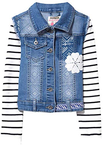 Veste Denim Manches RAYÉES BIZNAGA