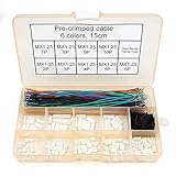 1.25mm Pitch Connectors and Pre-Crimped Cables Compatible with Molex PicoBlade for Pixhawk Silicone...