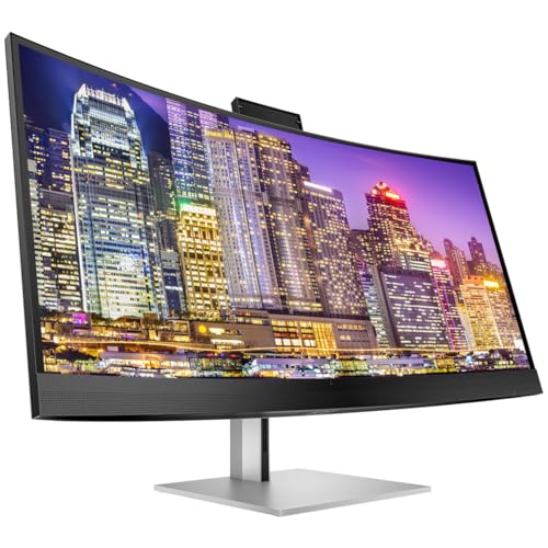 Image of HP Series 7 Pro 40-inch 740pm 5K2K WUHD 2160P Conferencing Monitor, with Desk Mount Stand, USB-C Multiport G5 Dock, MK270 Wireless Keyboard & Mouse, Gel Mouse & Wrist Pad