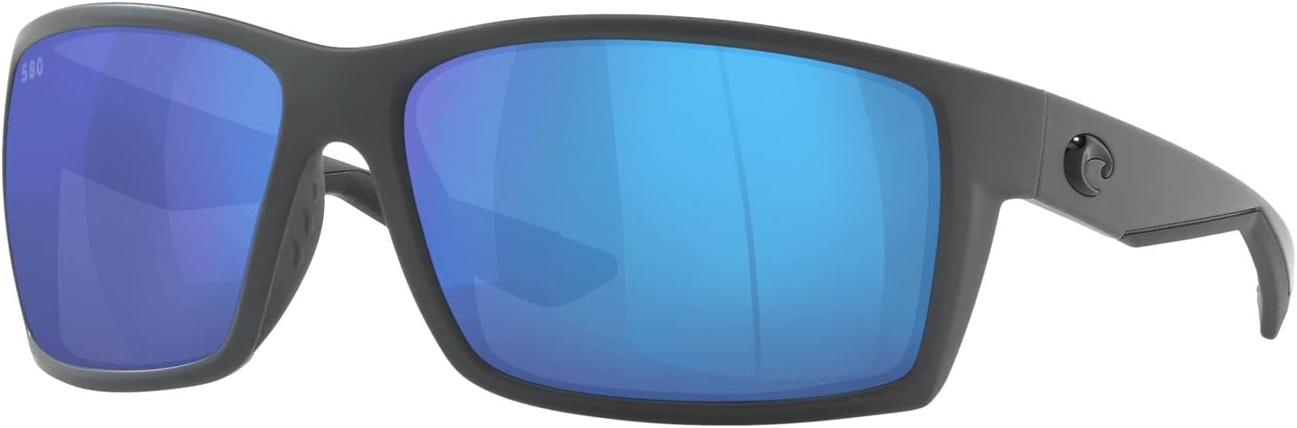 Costa Del Mar Sunglasses for Men - Reefton Mens Polarized Sunglasses - Fishing, Boating & Beach UV Protection 580G, Size 64