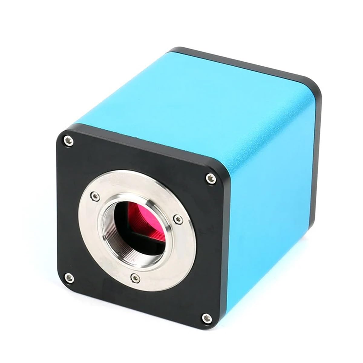 Zestaw akcesoriów do mikroskopu IMX385 Swobodnie regulowany uchwyt HDMI Video System kamer do mikroskopu przemysłowego Rejestrator wideo Zoom 200X Obiektyw z mocowaniem C szkiełka mikroskopowe