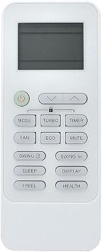 Home Appliance Supplies 190424XHY-S Air Conditioning Remote Controller LCD A/C Remote Control for GYKQ-52 Air Conditioner