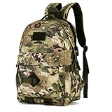Sport Tent Rucksack Erwachsene Taktischer Trekkingrucksacke Outdoor Wanderrucksacke Reiserucksack Lässig Schultertasche 40 Liter Wasserdicht Perfekt Zum Bergsteigen, Camping (Tarnung 4)