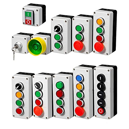 Boîtier de commande bouton démarrage automatique industriel - 4