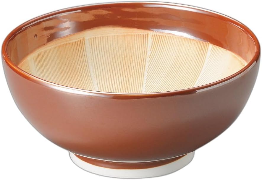 セトモノホンポ(Setomonohonpo) Dachi Mortar No. 7 New Model [8.1 x 3.8 inches (20.6 x 9.8 cm) | Mortar |