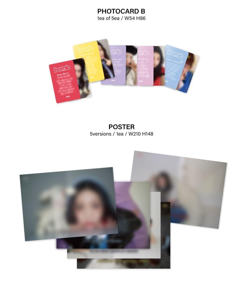 Amazon.com: ILLIT - 3rd Mini Album [bomb] GLLIT MOKA Version +