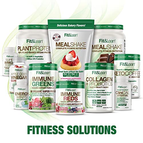 Fit & Lean Energy Mints, Enhance Mental Focus, Boost Energy, Sugar Free, 150Mg Caffeine, Peppermint, 30 Mints #TOP6