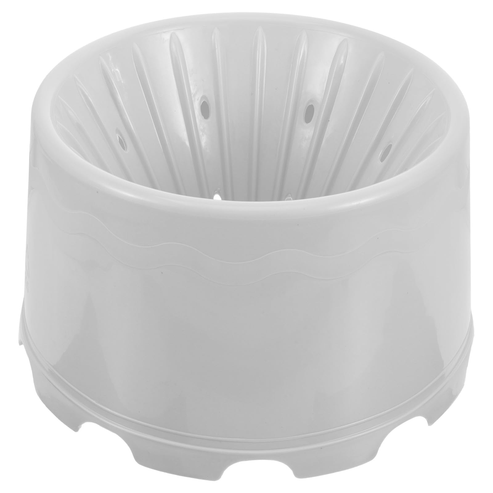 Cubo de Fregona de Plástico con Orificios para Escurrir y Secar Trapeadores, Herramienta Portátil para Limpieza Eficaz en Baño y Hogar