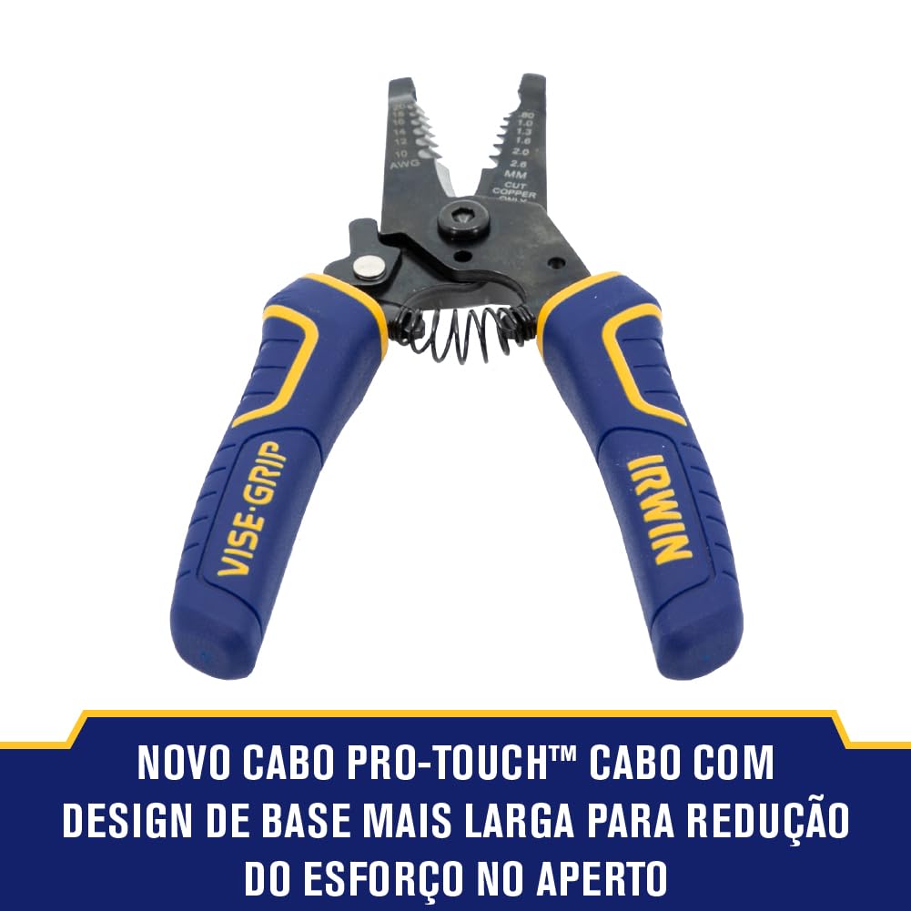 IRWIN VISE-GRIP Wire Stripping Tool/Wire Cutter, 6-Inch (2078316) — Amazon image 3