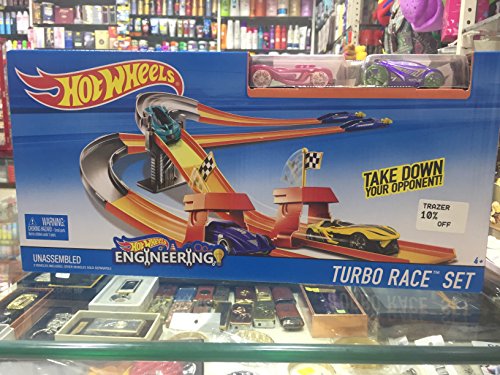 Hot Wheels Piste Per Macchinine Da Rally, Playset Con Due Veicoli Assortiti, Giocattolo Per Bambini 4+ Anni, Dnn81
