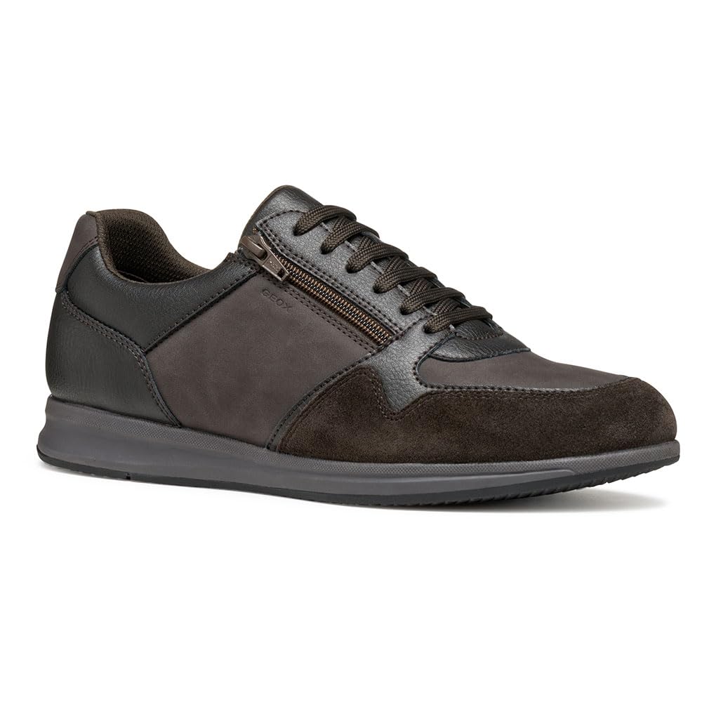 Geox Scarpe Da Ginnastica Da Uomo U Avery Brown, Taglia 41 Eu, Marrone, 41 Eu-image