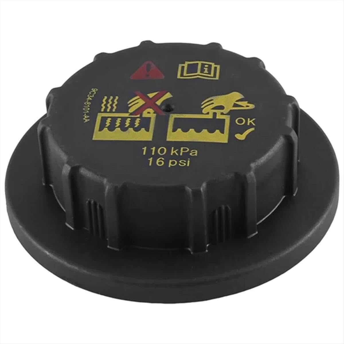 6733429 Replacement Coolant Tank Cap for Bobcat T40140 T40180 TL360 TL470 TL470HF 5600 5610 553 A300 A770 S100 S130 S150 S160 | Radiator Pressure Cap