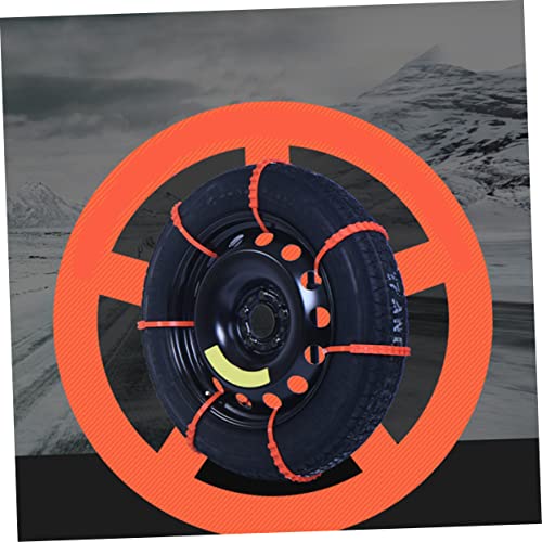 YARNOW 10 Pçs Laços De Cabo De Pneu De Neve Correntes Para Pneus De Inverno De Carro Cabos De Pneu D