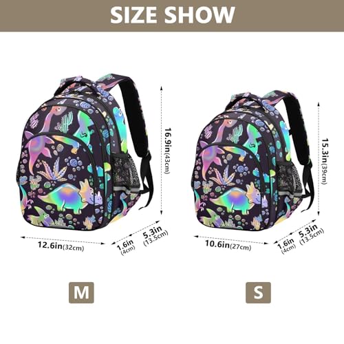 Sac à dos d'école pour adolescente et garçon avec grand compartiment PC 16,9"