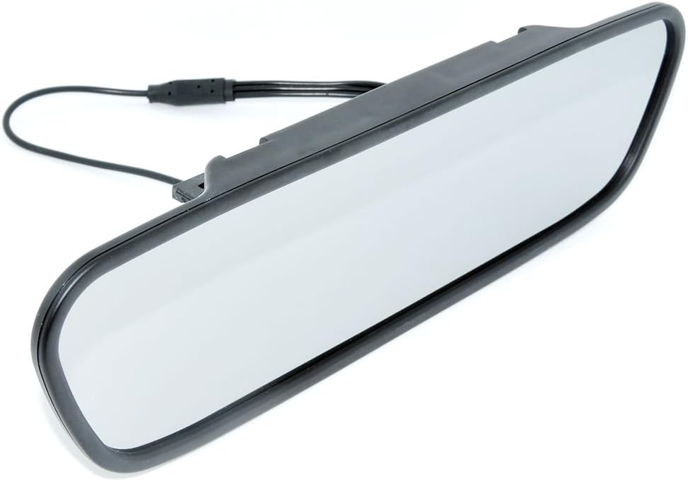 Auto Wayfeng WF® 5 inch LCD 16:9 TFT Screen Car Vehicle Rearview Mirror Monitor for DVD/VCR/Car Reverse Camera(DC 12V / PAL/NTSC / 2 Ways Video Inputs)