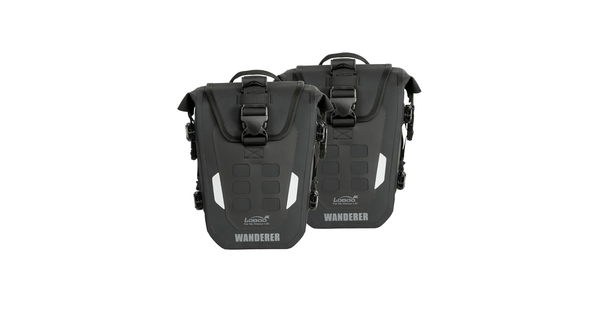 Amazon.com: Loboo 2PCS Motorcycle Front Bumper Bag, 6L Fully