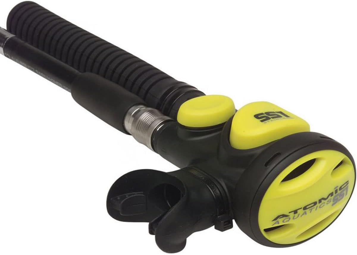 Atomic Aquatics SS1 Inflator| Reliable Integrated inflator/Regulator | Fits virtually All BCDs from Other Brands| Superior Breathing Performance | Easy to Operate | Pink Stainless Steel