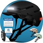 MIVELO – MIVELO Fahrradhelm Damen Herren Erwachsene mit Licht inkl. H