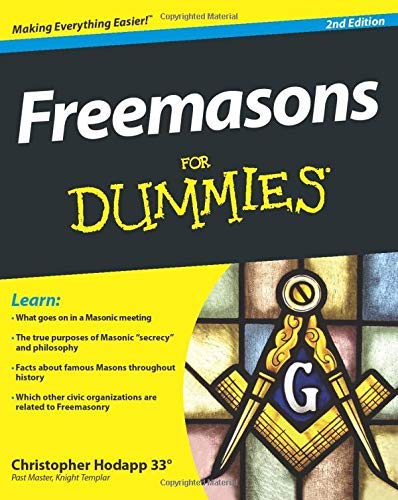 Image of Freemasons For Dummies by Hodapp, Christopher ( AUTHOR ) Feb-07-2013 Paperback