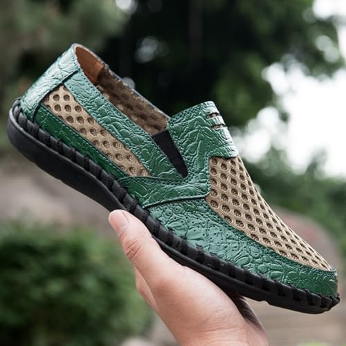 Men's Breathable Mesh Loafers - Casual Slip - on Shoes for Outdoor Walking & Hiking, Lightweight & Comfortable Footwear3