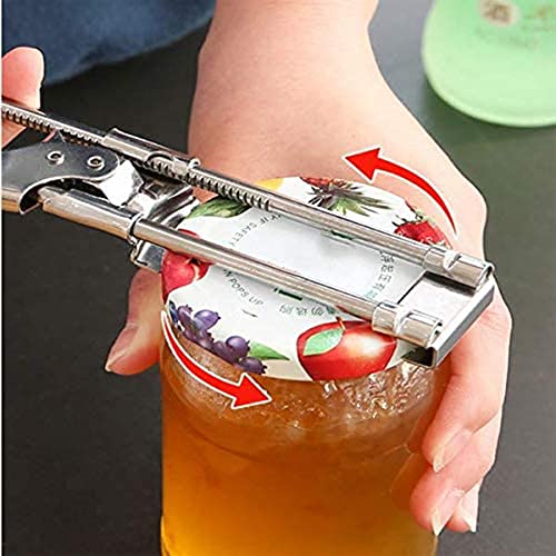 Jar Opener,Adjustable Multifunctional Bottle Opener, Iabor-Saving Stainless Steel Can Opener - Bottle Cap Fixed Manual Bottle Opener - Kitchen Utility Jar Opener (1 Piece) #TOP1