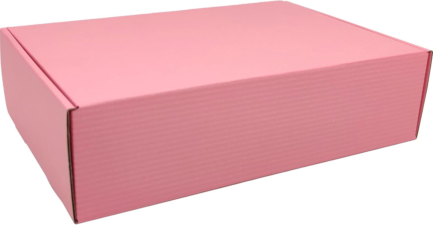Buy Lmuze Pink Shipping Boxes for Small Business Pack of 20 12x9x4