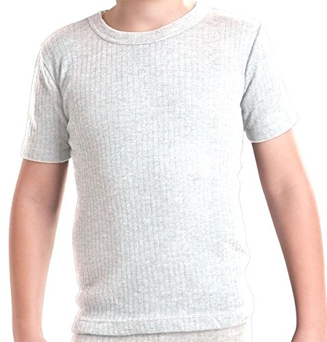 Elitezotec - Camiseta térmica para niños (9-11 años), color blanco