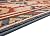 Nevita Collection Carpet Stair Treads Indoor Premium Hotel Quality Southwestern Tribal Design 9 inch x 30 inch (Set of 13, Orange Multi Color)