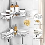 Zoom IMG-2 kegii telescopico mensola doccia bagno Zoom IMG-2 kegii telescopico mensola doccia bagno