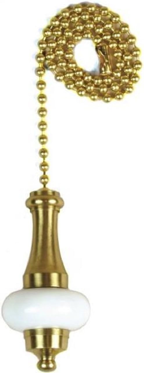 Jandorf 60322 Decorative Pull Chain, Gold