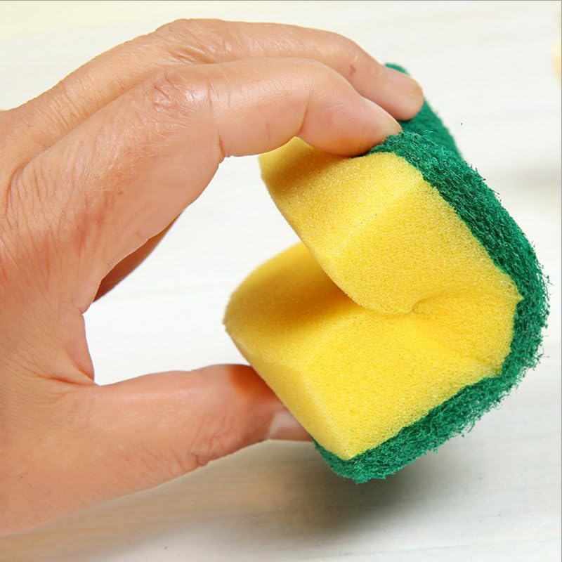 Image of Kitchen Cleaning Sponges,24 Pack Eco Non-Scratch for Dish,Scrub Sponges