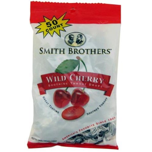 Smith Brothers Cough Drops Wild Cherry Case Pack 12