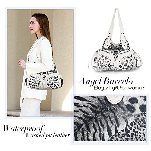Image of Angel Barcelo Purses for Women Large Shoulder Bag Soft Hobo Bags for Women
