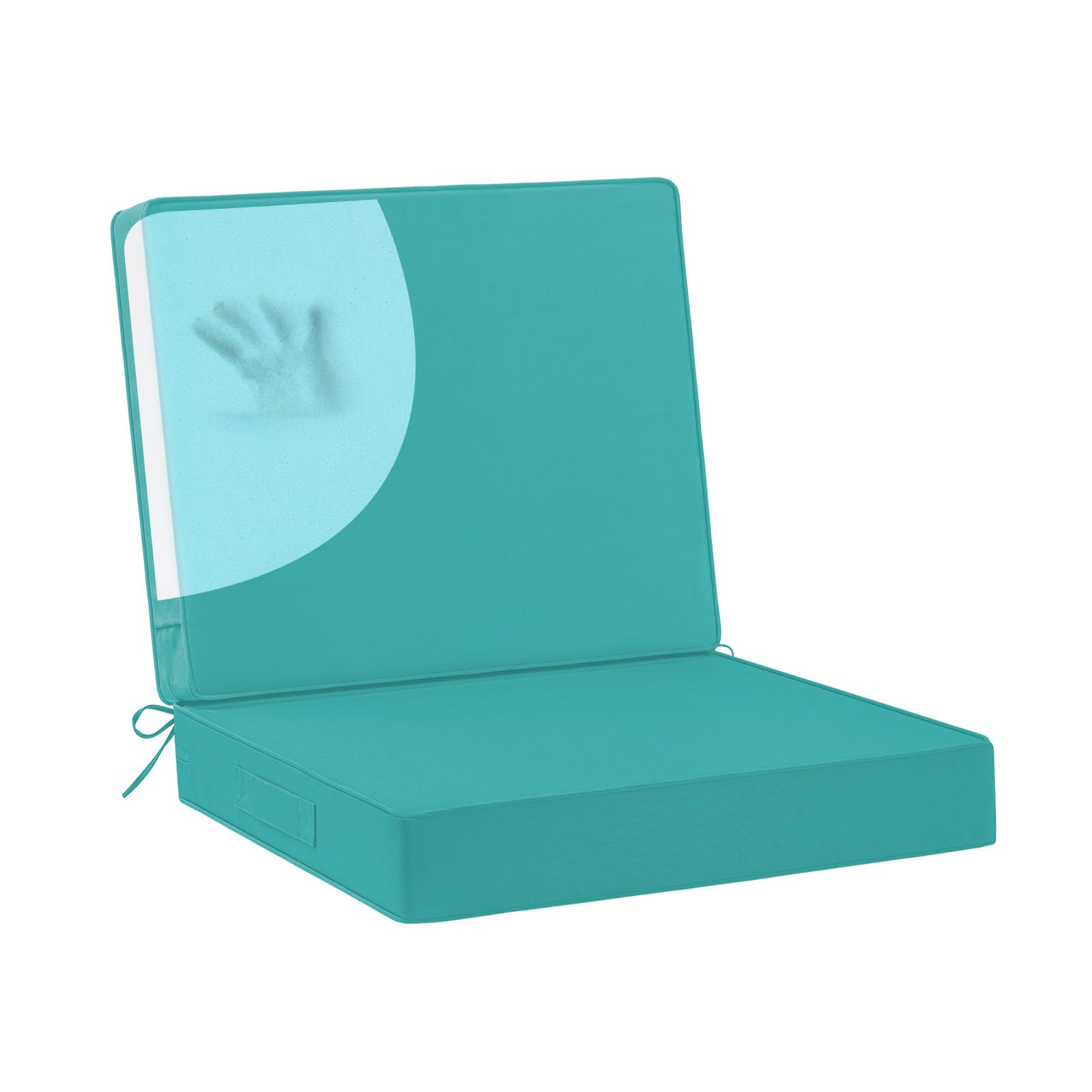 HOMELYSIAN Coussins De Chaise De Terrasse En Mousse à