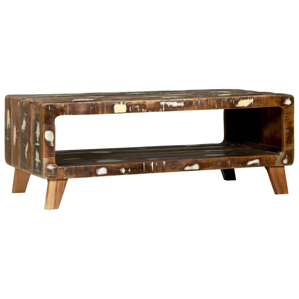 VIDAXL - Coffee Table - 90 x 50 x 35 cm - Reclaimed Wood