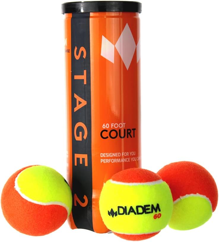 Diadem Stage 2 Orange Dot Tennis Balls