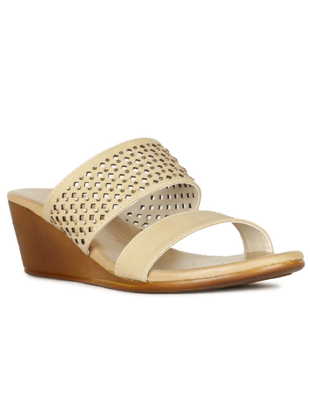 Bata womens Flex Wedge Mule Beige 2 Wedge Sandal - 3 UK (7718214) (B09WDMRP48) Amazon Price History, Amazon Price Tracker