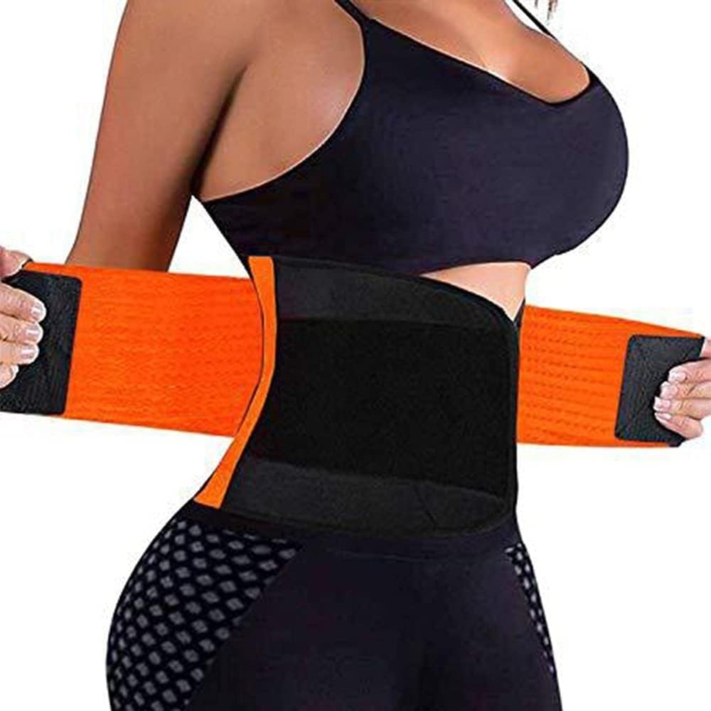 New Women Waist Trainer Sauna Sweat Belts Tummy Control Girdle Body Shaper Belt Weight Loss Corset Waist Trimmer Shapewear