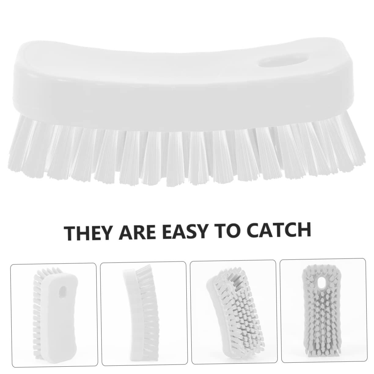 Beavorty 3pezzi Spazzola Per Unghie Setole Morbide Utensile Per La Pulizia Di Mani Piedi e Unghie Facile Da Usare e Portatile Perfetta Per Cucina e Bagno