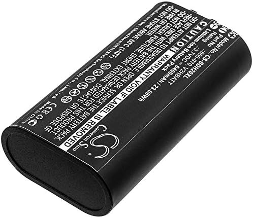 SYTH Replacement for Battery Compatible SP0RTD0G 650-970, V2HBATT TEK 2.0 GPS Handheld (6400mAh/3.7V)