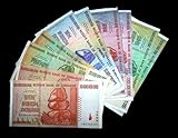 10 Zimbabwe Banknotes-Includes 2 x 1,5,10,20 & 50 Billion Dollars-Currency