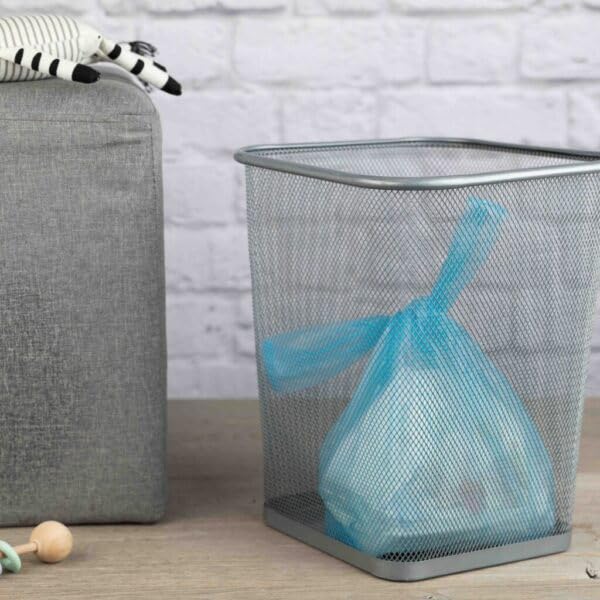 Disposable Diaper Bags – Leak-Proof, Odor-Blocking, Pleasantly Scented Nappy Bags for Easy Diaper Disposal – Travel-Friendly (400)